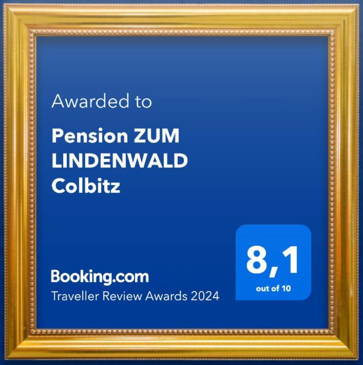 Pension Zum Lindenwald Colbitz المظهر الخارجي الصورة